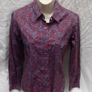 Rough stock paisley blouse